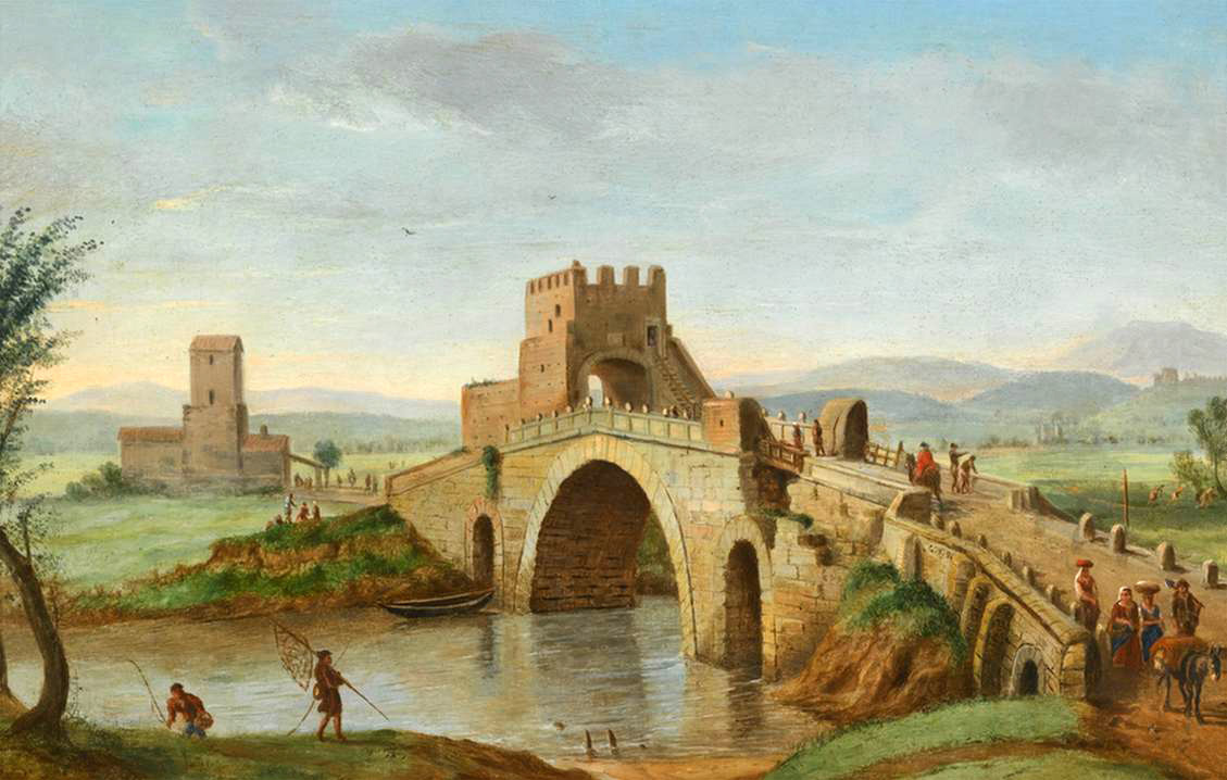 a view of the ponte salario